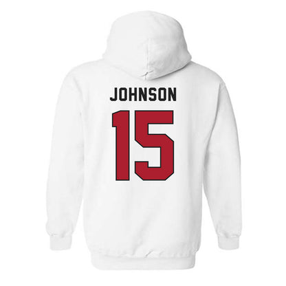 Utah - NCAA Football : Tao Johnson - Veterans Day v1 Hooded Sweatshirt-2