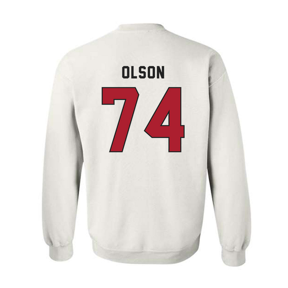Utah - NCAA Football : Keith Olson - Veterans Day v1 Crewneck Sweatshirt-2