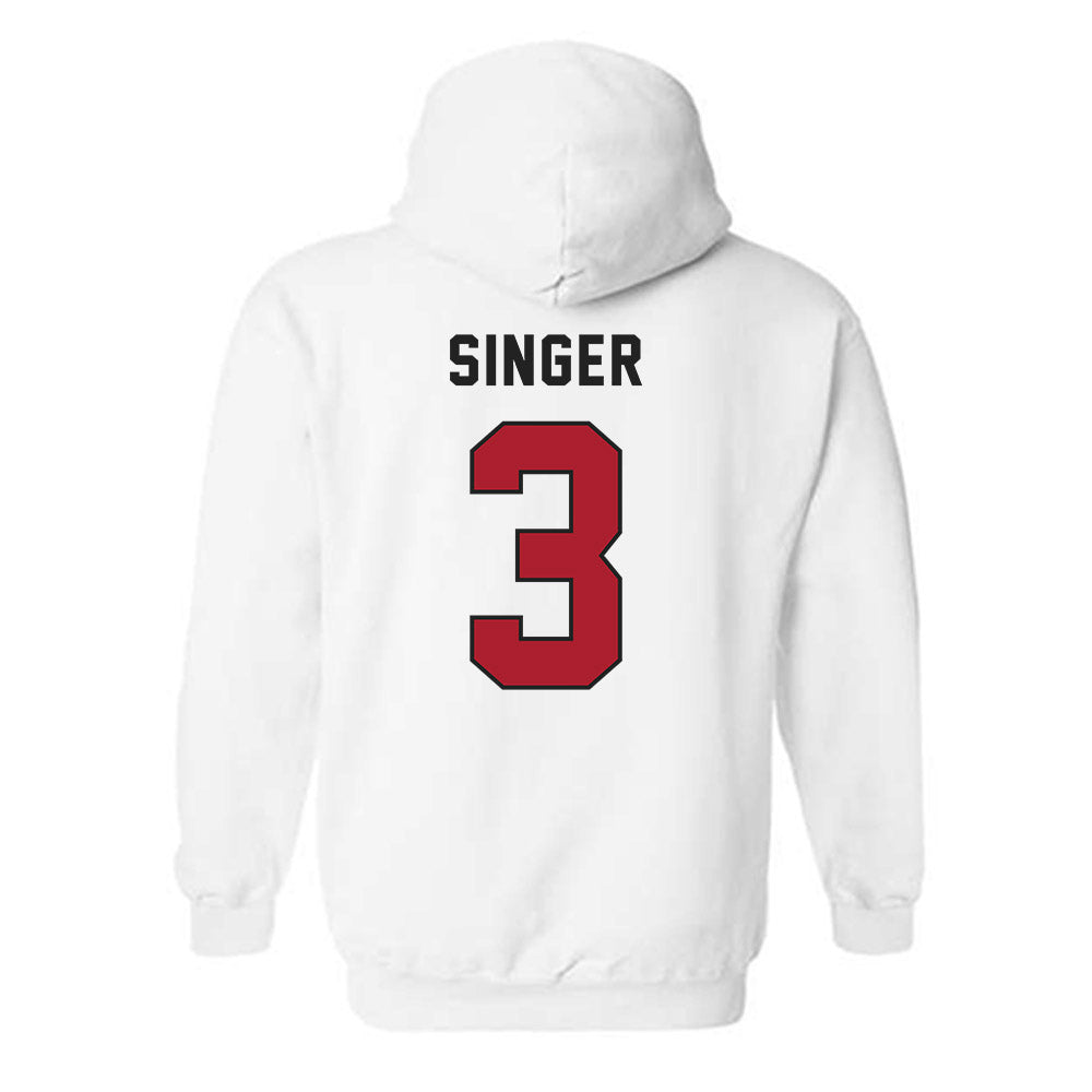 Utah - NCAA Football : Dorian Singer - Veterans Day v1 Hooded Sweatshirt-3