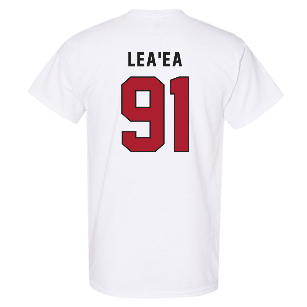 Utah - NCAA Football : Jonah Lea'ea - Veterans Day v1 T-Shirt-3