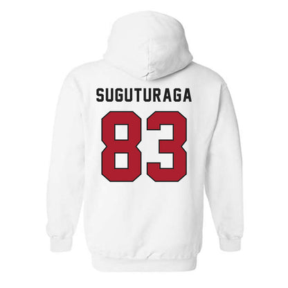 Utah - NCAA Football : Miki Suguturaga - Veterans Day v1 Hooded Sweatshirt-3