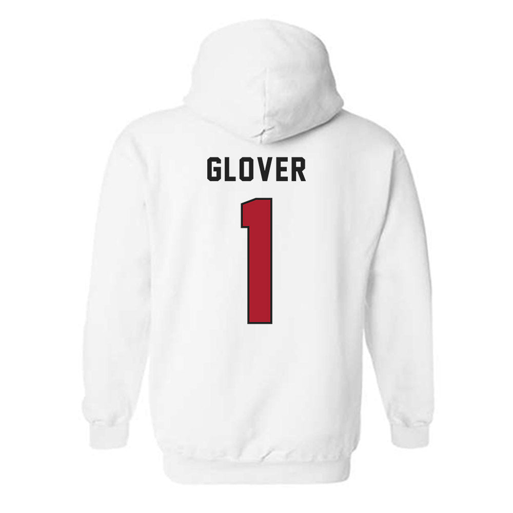 Utah - NCAA Football : Jaylon Glover - Veterans Day v1 Hooded Sweatshirt-2