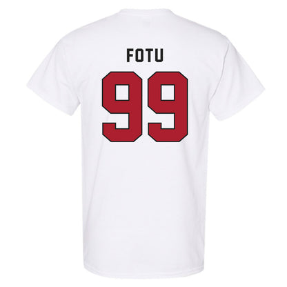 Utah - NCAA Football : Tevita Fotu - Veterans Day v1 T-Shirt-3