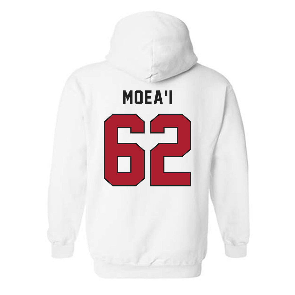 Utah - NCAA Football : Solatoa Moea'i - Veterans Day v1 Hooded Sweatshirt-3