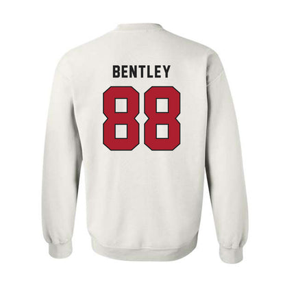 Utah - NCAA Football : Dallen Bentley - Veterans Day v1 Crewneck Sweatshirt-1