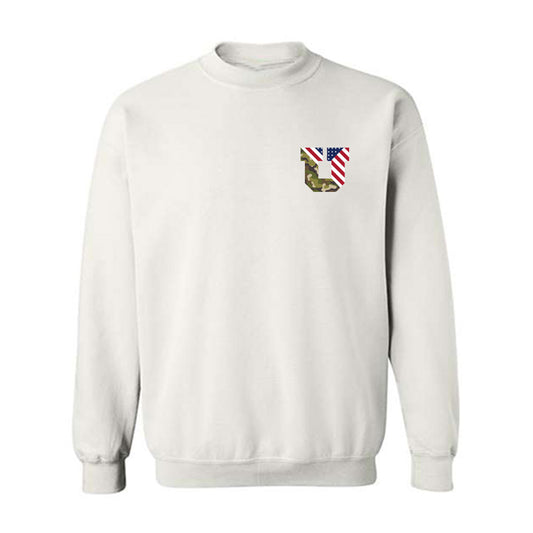 Utah - NCAA Football : Cole Becker - Veterans Day v1 Crewneck Sweatshirt-0