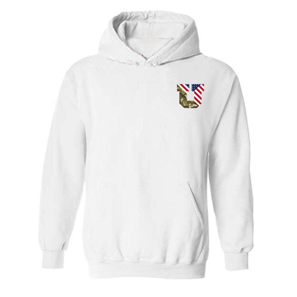 Utah - NCAA Football : Landen King - Veterans Day v1 Hooded Sweatshirt-0