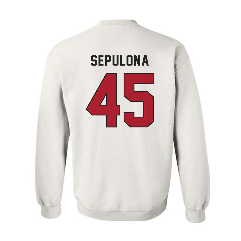 Utah - NCAA Football : Pupualii Sepulona - Veterans Day v2 Crewneck Sweatshirt-1
