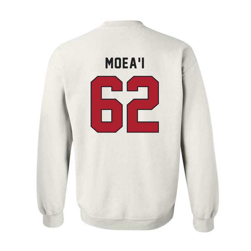 Utah - NCAA Football : Solatoa Moea'i - Veterans Day v2 Crewneck Sweatshirt-1