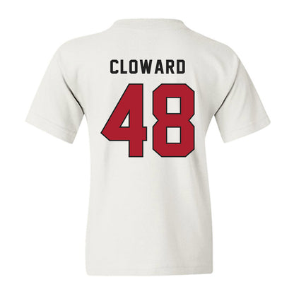 Utah - NCAA Football : Alex Cloward - Veterans Day v2 Youth T-Shirt-1