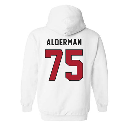 Utah - NCAA Football : Roger Alderman - Veterans Day v2 Hooded Sweatshirt-1