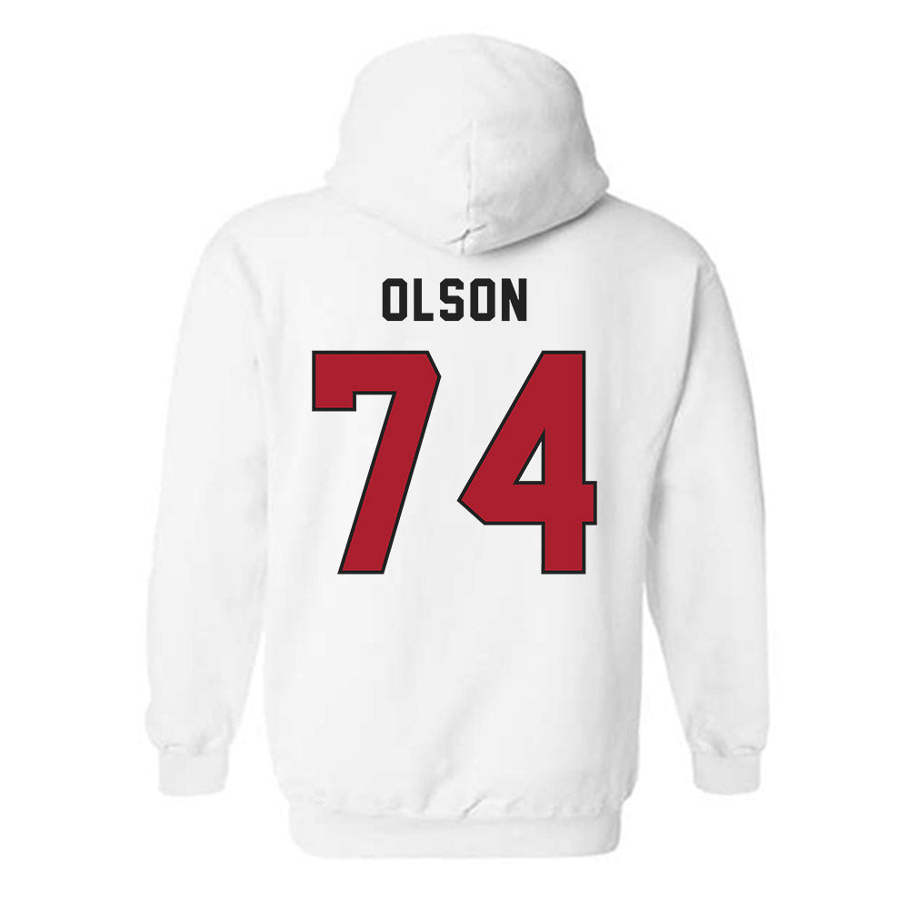 Utah - NCAA Football : Keith Olson - Veterans Day v2 Hooded Sweatshirt-1