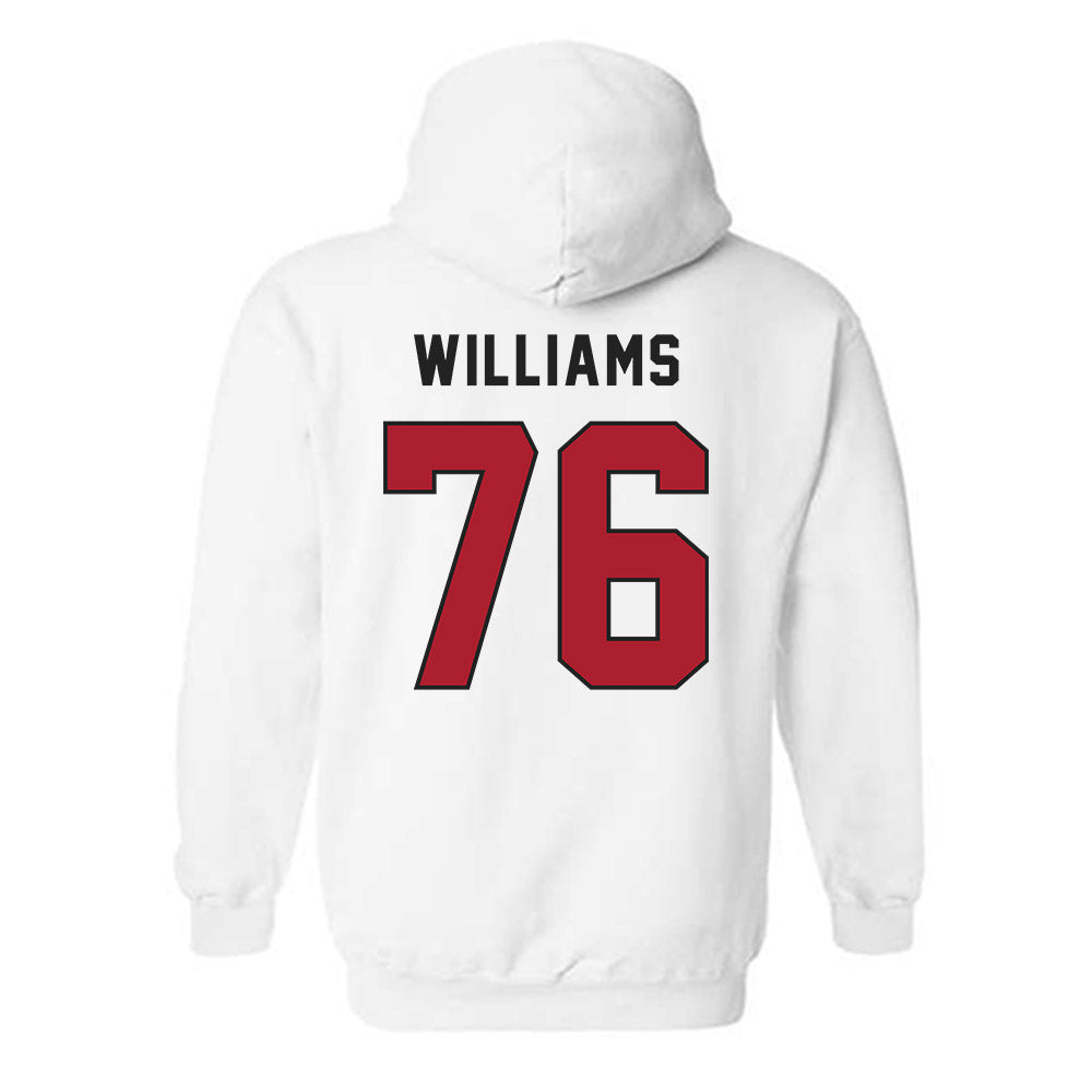 Utah - NCAA Football : Zereoue Williams - Veterans Day v2 Hooded Sweatshirt-1