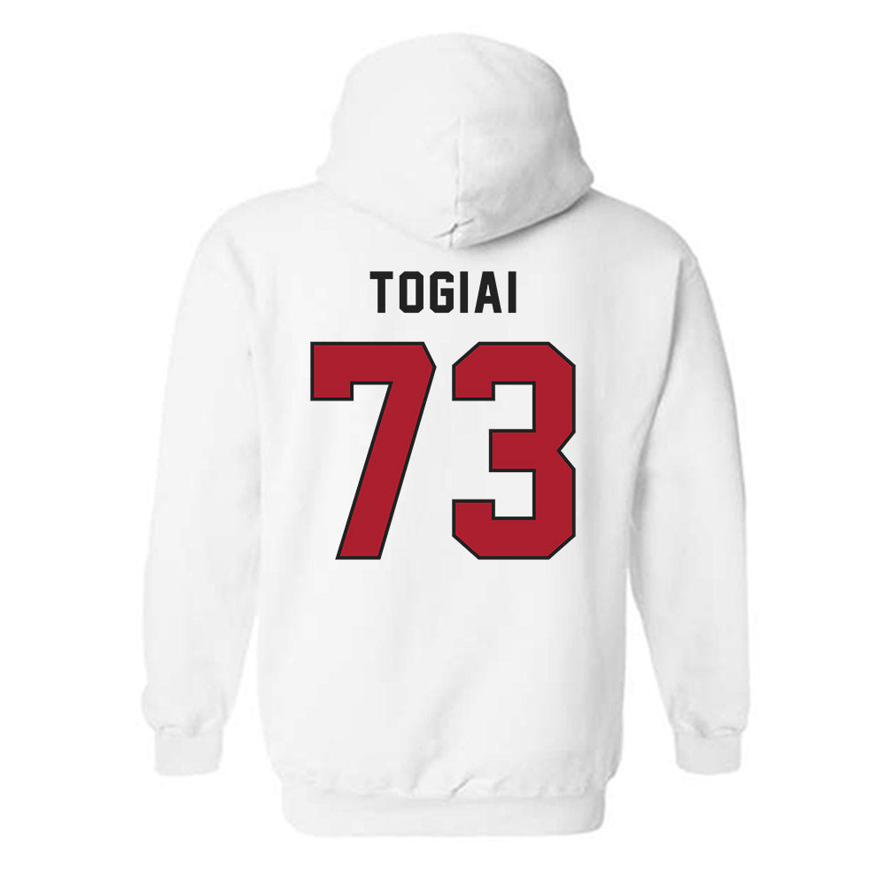 Utah - NCAA Football : Tanoa Togiai - Veterans Day v2 Hooded Sweatshirt-1
