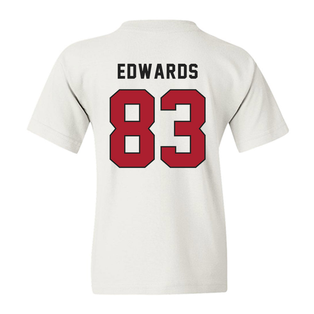 Utah - NCAA Football : Collin Edwards - Veterans Day v2 Youth T-Shirt-1