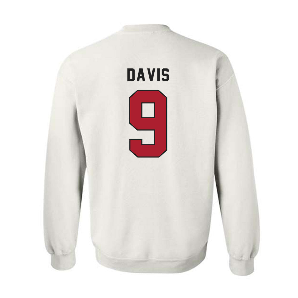 Utah - NCAA Football : Elijah Davis - Veterans Day v2 Crewneck Sweatshirt-1