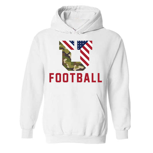 Utah - NCAA Football : Alex Cloward - Veterans Day v2 Hooded Sweatshirt-0