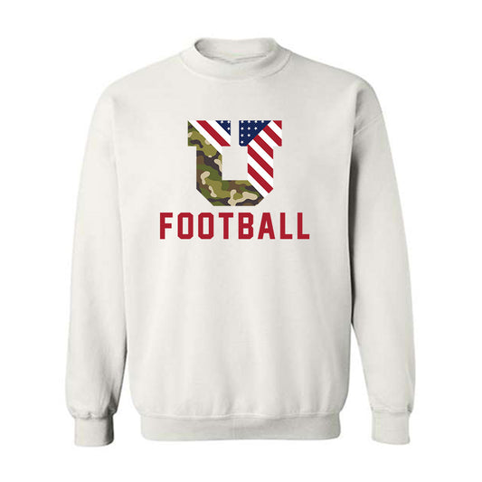 Utah - NCAA Football : Alma-Spencer Taleni - Veterans Day v2 Crewneck Sweatshirt-0