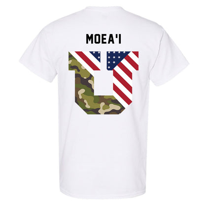 Utah - NCAA Football : Solatoa Moea'i - Veterans Day v3 T-Shirt-3