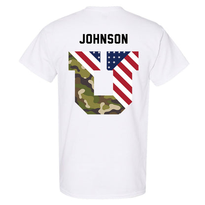 Utah - NCAA Football : Tao Johnson - Veterans Day v3 T-Shirt-3