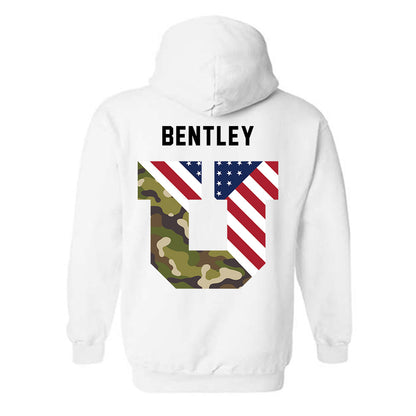 Utah - NCAA Football : Dallen Bentley - Veterans Day v3 Hooded Sweatshirt-1