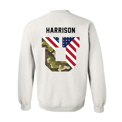 Utah - NCAA Football : Alex Harrison - Veterans Day v3 Crewneck Sweatshirt-2
