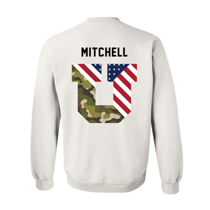 Utah - NCAA Football : Michael Mitchell - Veterans Day v3 Crewneck Sweatshirt-3