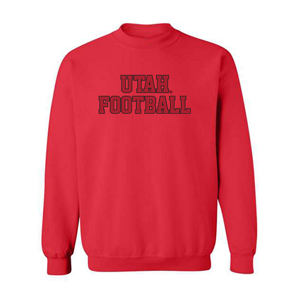 Utah - NCAA Football : Alma-Spencer Taleni - Veterans Day v3 Crewneck Sweatshirt-1