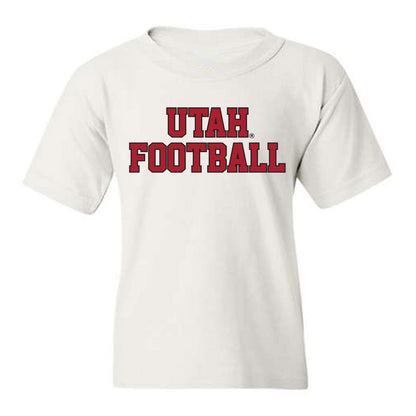 Utah - NCAA Football : Dorian Singer - Veterans Day v3 Youth T-Shirt-0