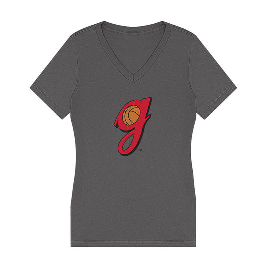 Georgia - NCAA Women's Basketball : Rylie Theuerkauf - Women's V-Neck T-Shirt-0