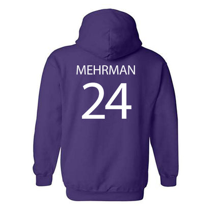 Sioux Falls - NCAA Men's Basketball : Jacoby Mehrman - Classic Shersey Hooded Sweatshirt-1
