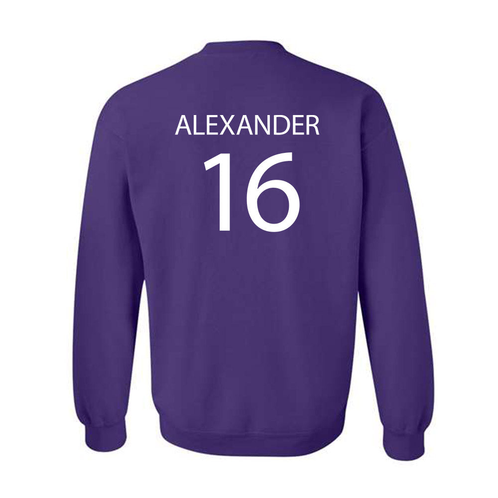 Sioux Falls - NCAA Softball : Alexis Alexander - Classic Shersey Crewneck Sweatshirt-1