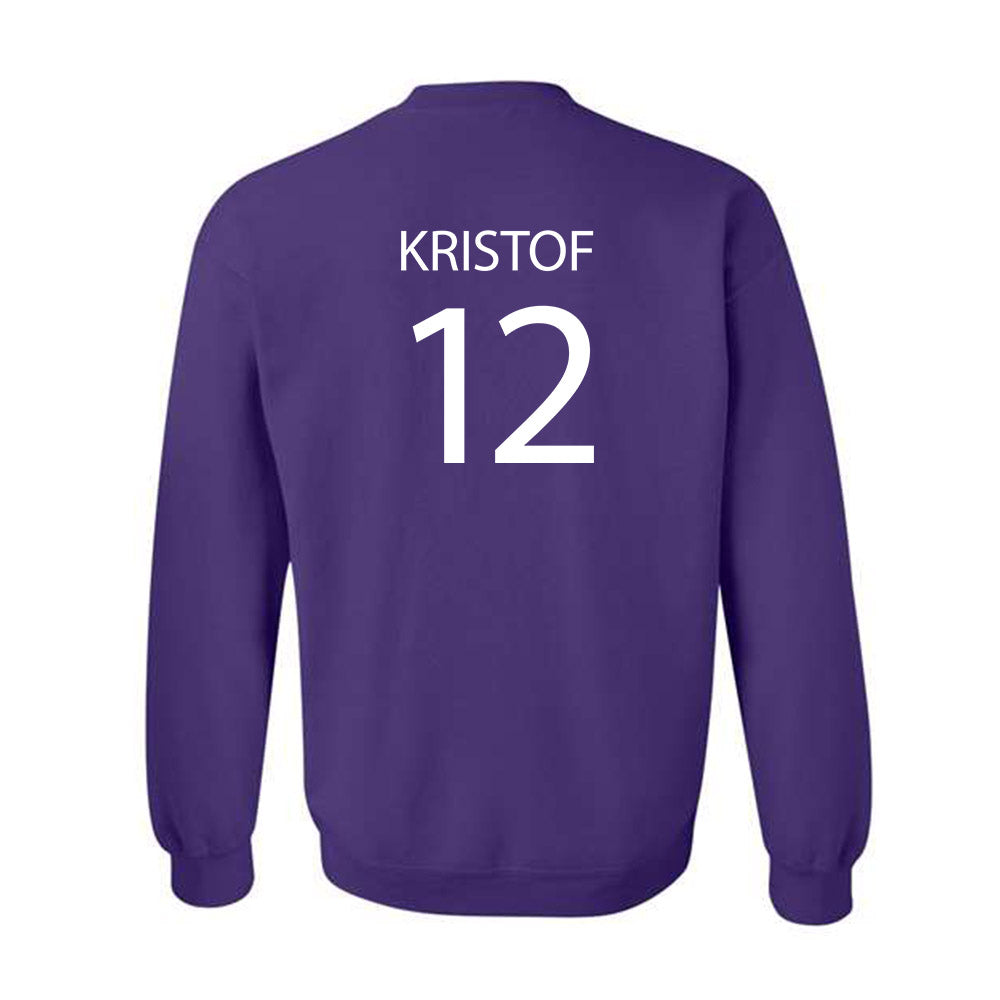 Sioux Falls - NCAA Softball : Emma Kristof - Classic Shersey Crewneck Sweatshirt-1