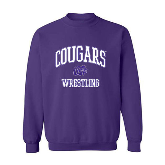 Sioux Falls - NCAA Wrestling : Elyse Engebretson - Classic Shersey Crewneck Sweatshirt-0