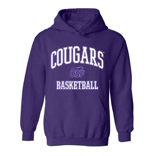 Sioux Falls - NCAA Men's Basketball : Camden Davis - Classic Shersey Hooded Sweatshirt-0