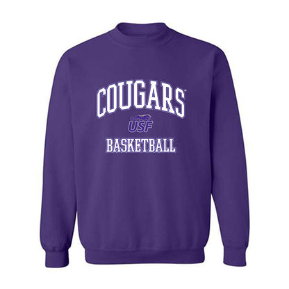 Sioux Falls - NCAA Men's Basketball : Kenji Scales - Classic Shersey Crewneck Sweatshirt-0