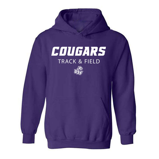 Sioux Falls - NCAA Women's Track & Field : Hailee Stich - Classic Shersey Hooded Sweatshirt-0