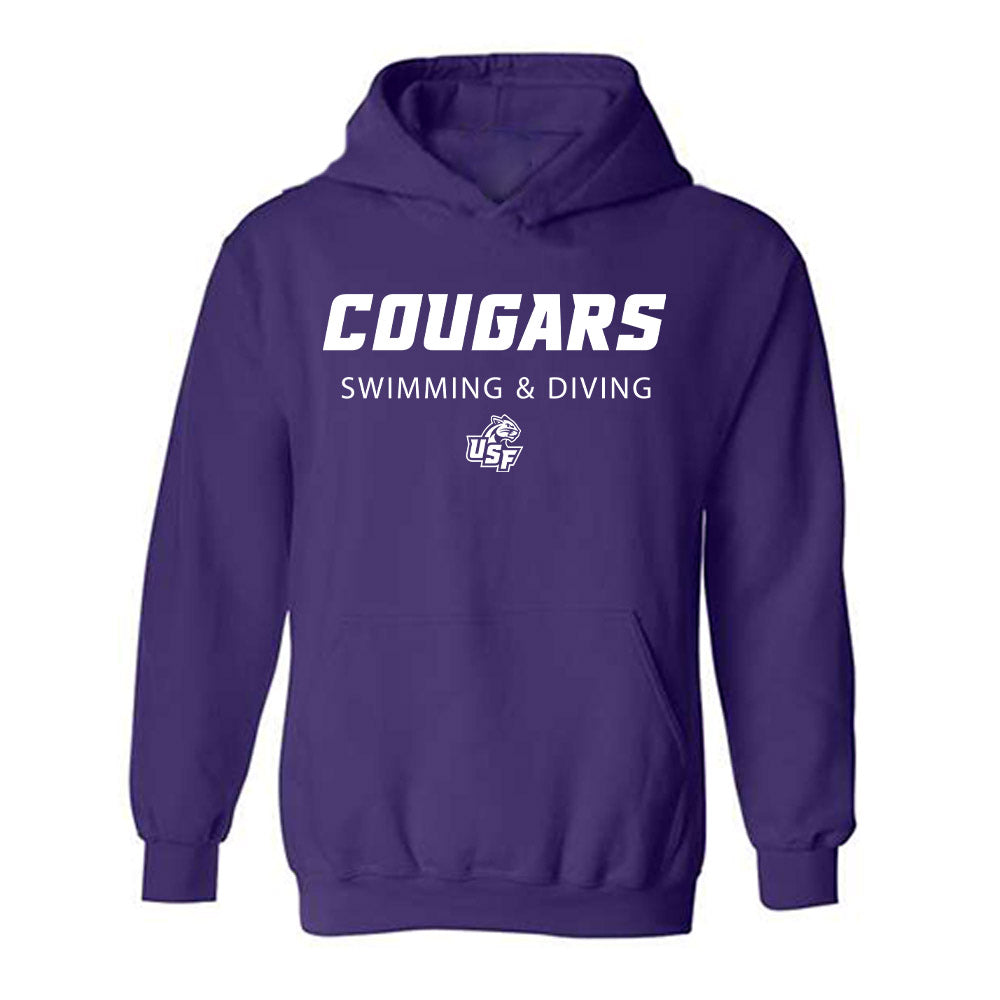 Sioux Falls - NCAA Women's Swimming & Diving : Phoebe Mosley - Classic Shersey Hooded Sweatshirt-0