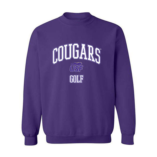 Sioux Falls - NCAA Women's Golf : Bryn Huber - Classic Shersey Crewneck Sweatshirt-0