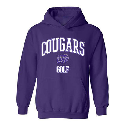 Sioux Falls - NCAA Women's Golf : Avery Nelson - Classic Shersey Hooded Sweatshirt-0