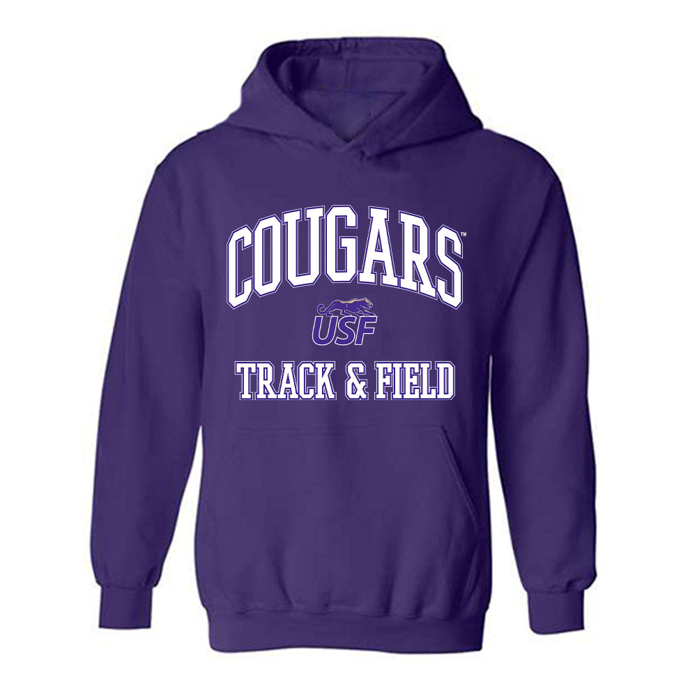 Sioux Falls - NCAA Women's Track & Field : Hailee Stich - Classic Shersey Hooded Sweatshirt-0