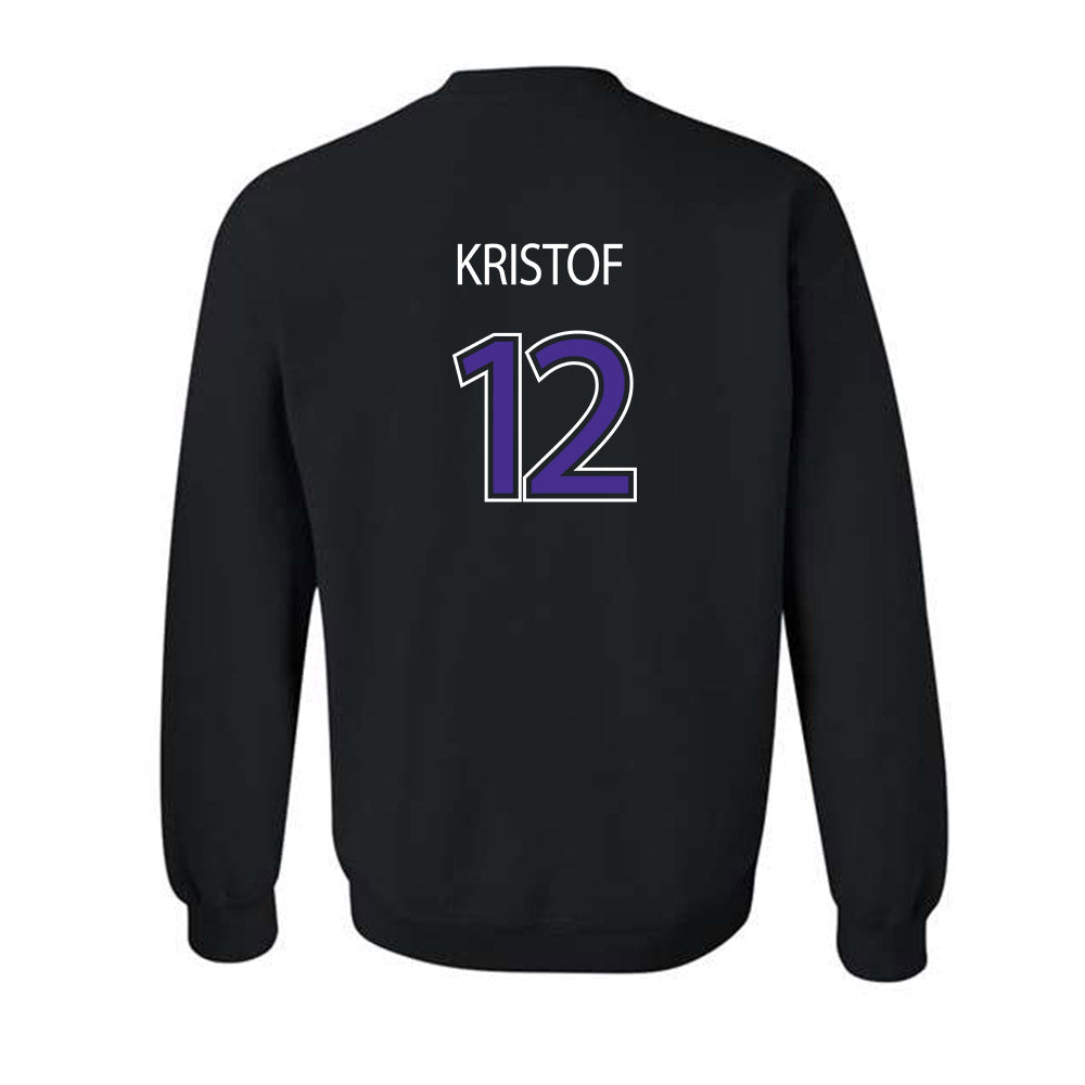 Sioux Falls - NCAA Softball : Emma Kristof - Classic Shersey Crewneck Sweatshirt-1