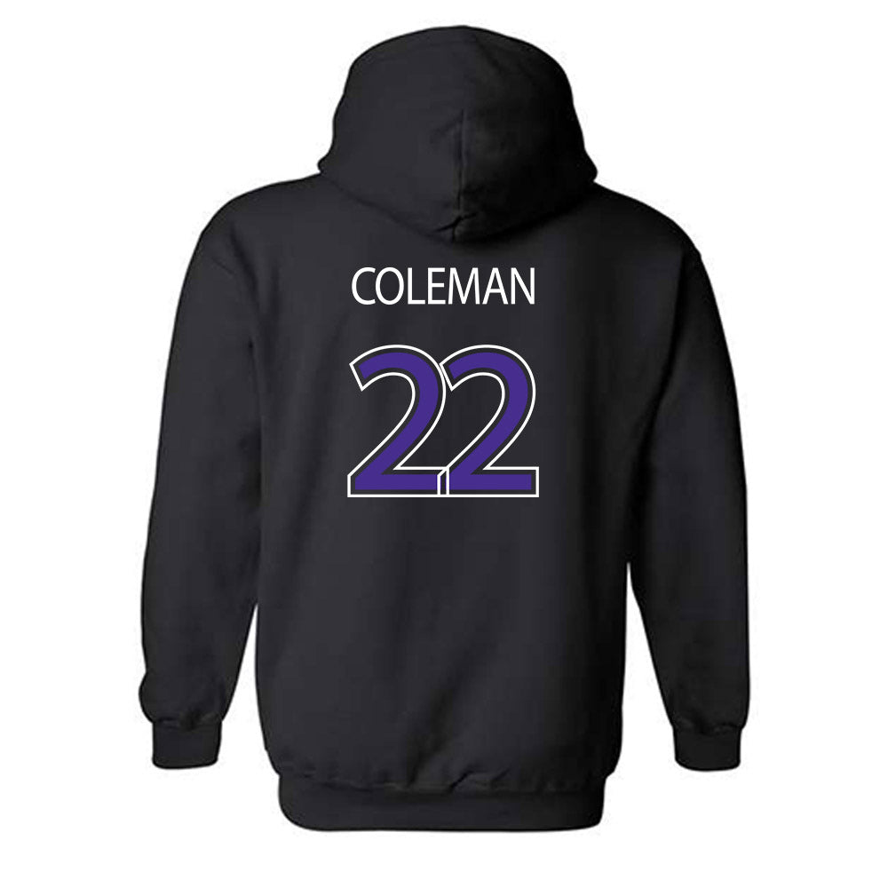 Sioux Falls - NCAA Women's Basketball : Dani Coleman - Classic Shersey Hooded Sweatshirt-1