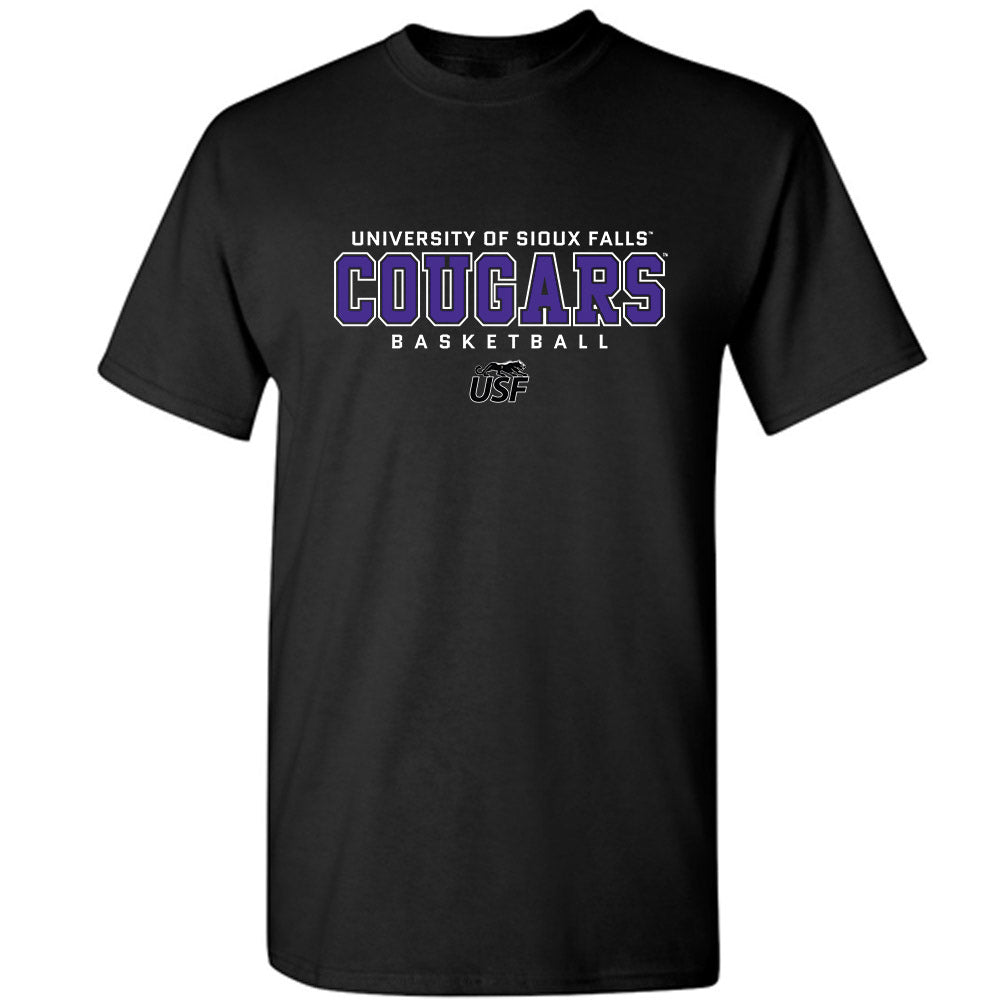 Sioux Falls - NCAA Men's Basketball : Kenji Scales - Classic Shersey T-Shirt-0