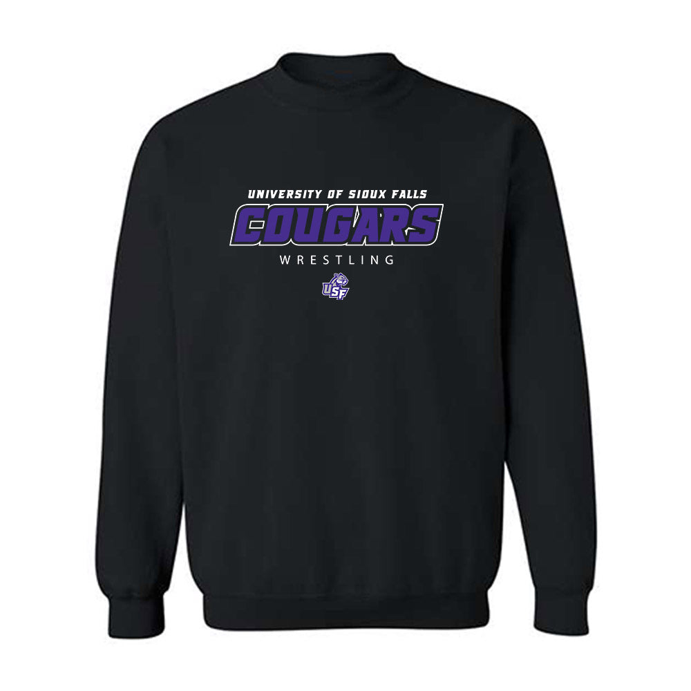 Sioux Falls - NCAA Wrestling : Vinny Mayberry - Classic Shersey Crewneck Sweatshirt-0