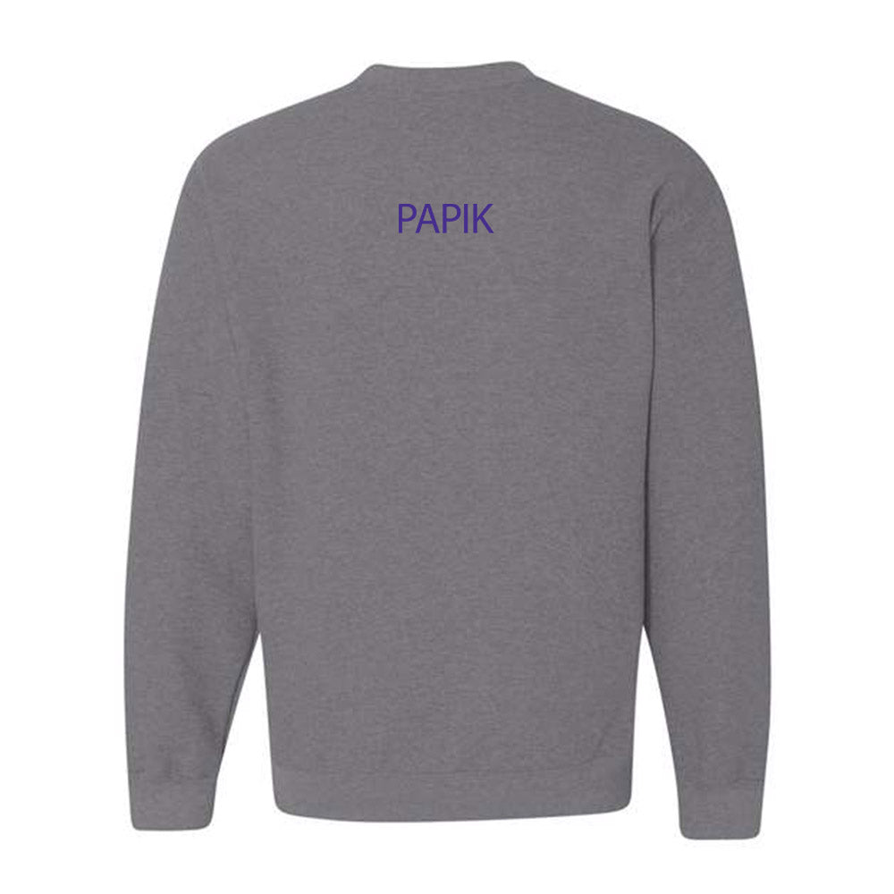 Sioux Falls - NCAA Women's Track & Field : Augusta Papik - Classic Shersey Crewneck Sweatshirt-1