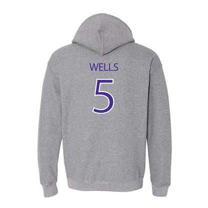 Sioux Falls - NCAA Football : Mauloa Wells - Classic Shersey Hooded Sweatshirt-1