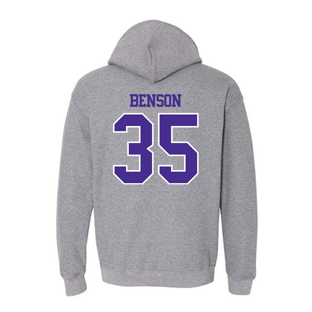 Sioux Falls - NCAA Baseball : Jonathan Benson - Classic Shersey Hooded Sweatshirt-1