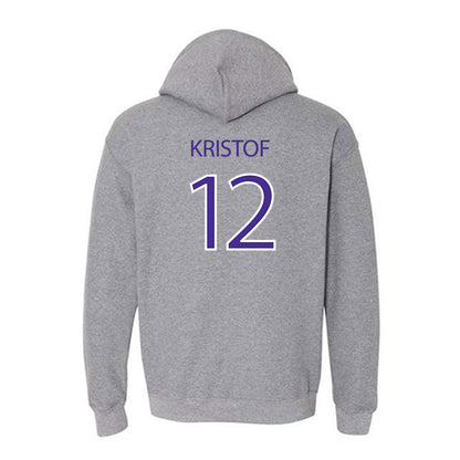 Sioux Falls - NCAA Softball : Emma Kristof - Classic Shersey Hooded Sweatshirt-1