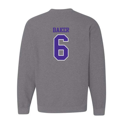 Sioux Falls - NCAA Men's Basketball : Josh Baker - Classic Shersey Crewneck Sweatshirt-1